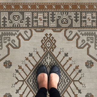 vinyl rug floorcloth by spicher and co