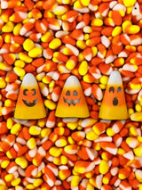 Hand-Painted Resin Candy Corn Luminaries