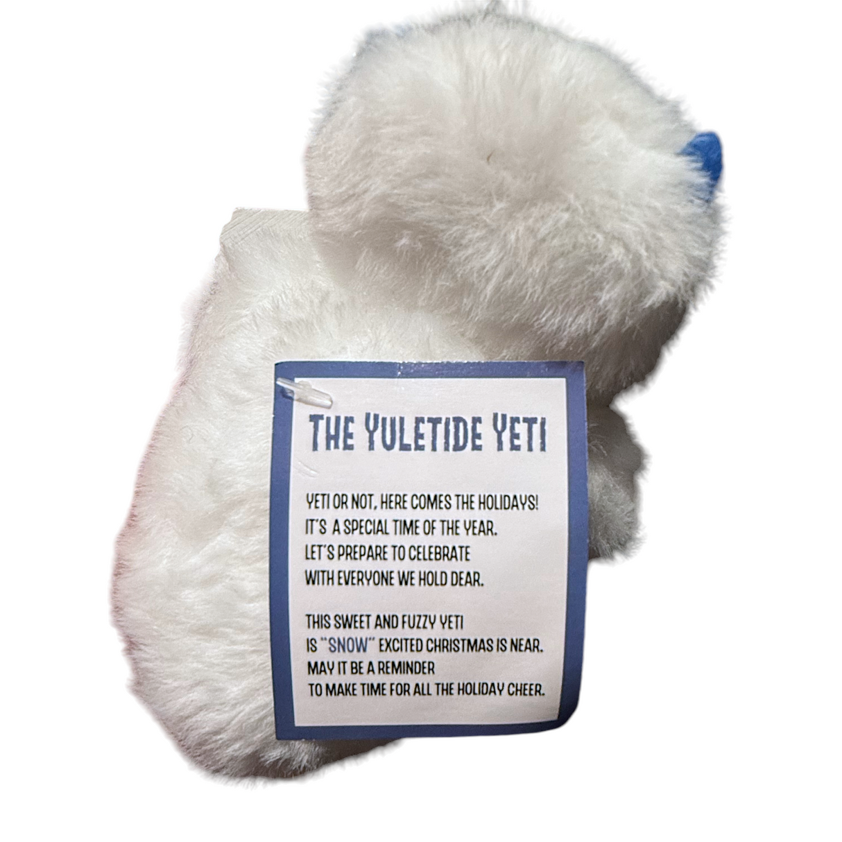 Yultide Yeti Soft Plush Ornaments