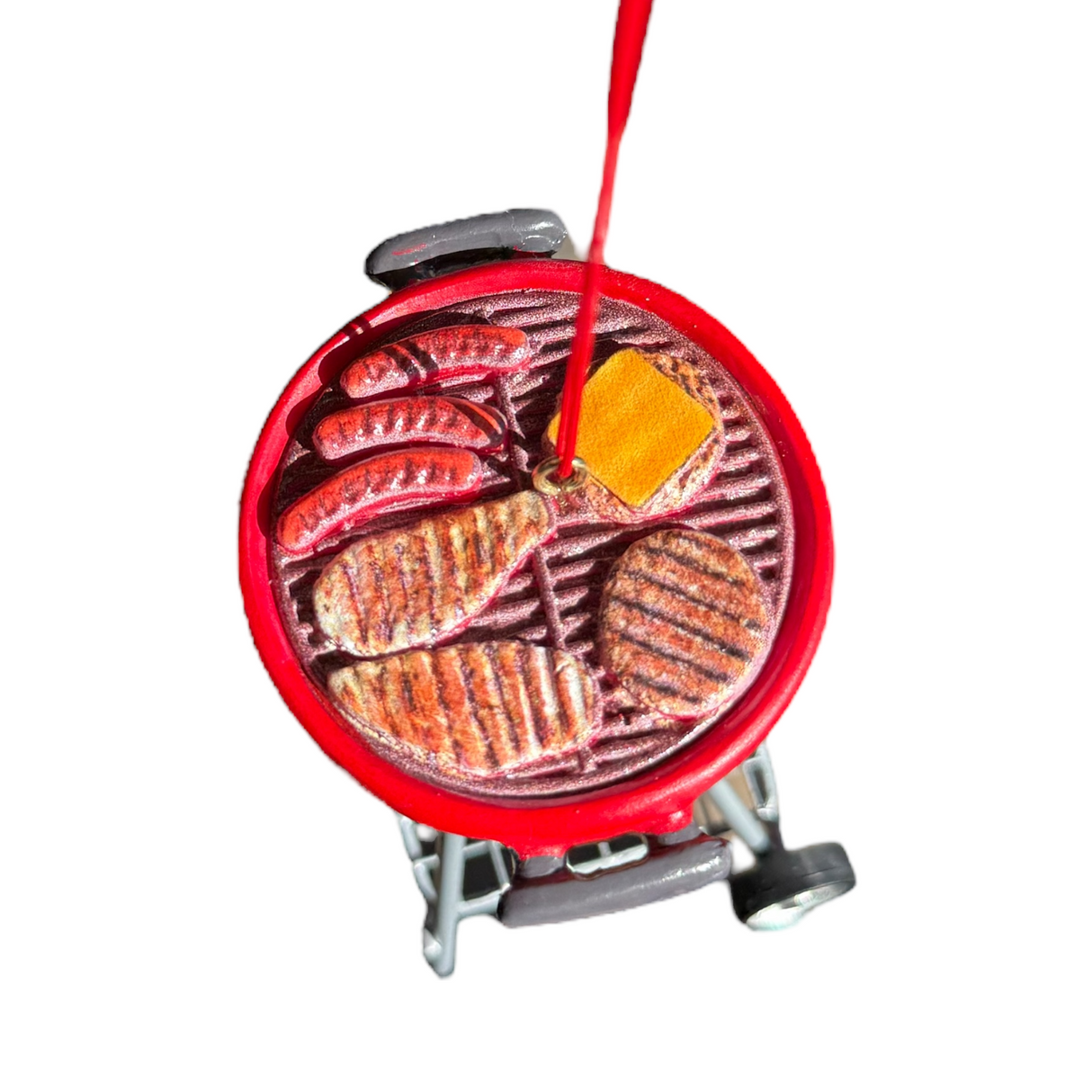 Resin Outdoor Grill Master Cooking Ornament