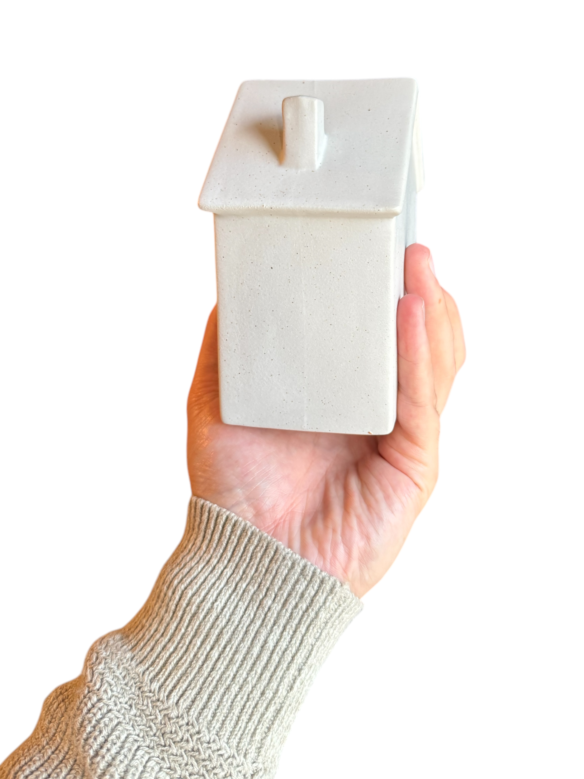 Handcrafted Ceramic Christmas Village House - Thumbnail 3