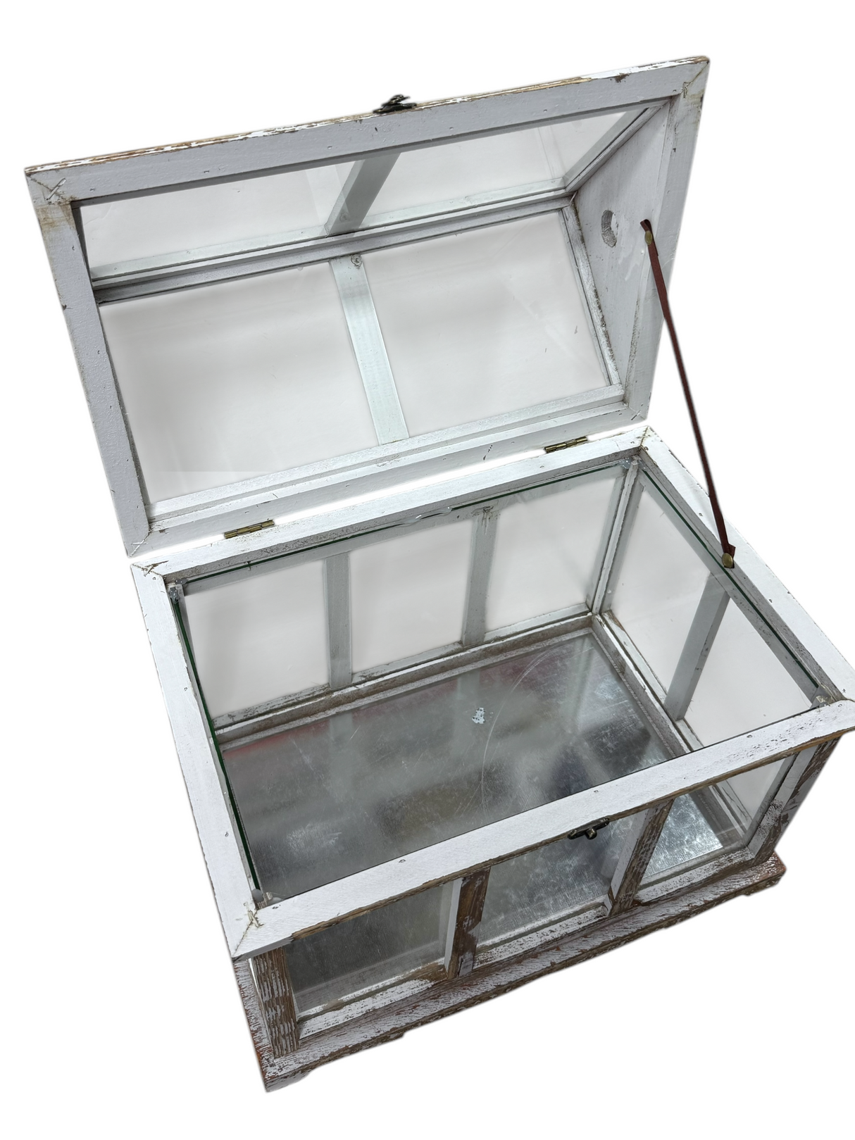 Wood & Glass Decorative Terrarium Greenhouse | 2 Sizes
