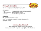 Savory Party Cracker Seasonings | 6 Flavors