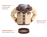 The Howdy Insulated Can Cooler | Puffin Drinkwear