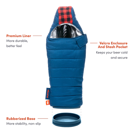 The OG Insulated Bottle Cooler | Puffin Drinkwear