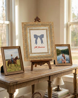 All American Bow Framed Wall Art