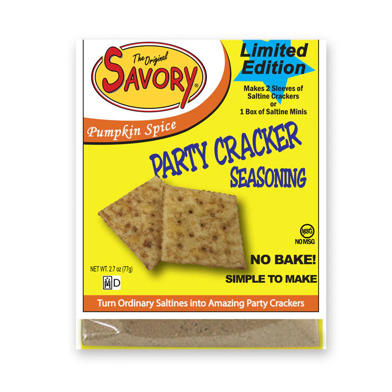 Savory Party Cracker Seasonings | 6 Flavors