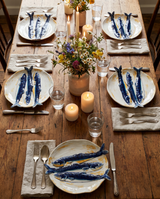 Round Triple Fish Ceramic Plate