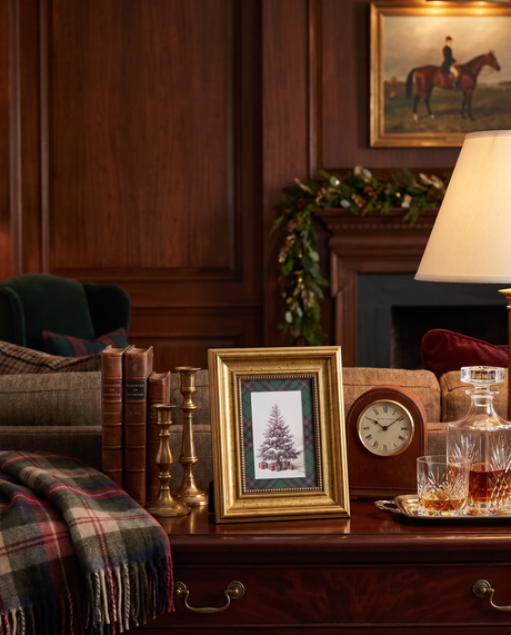 Plaid Christmas Tree 5x7 Photo Frame