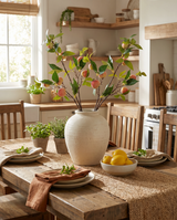 Faux Peach Fruit Branch