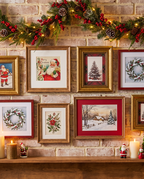 Plaid Christmas Tree 5x7 Photo Frame
