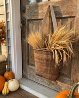 Handwoven Rattan Messenger Wall Basket