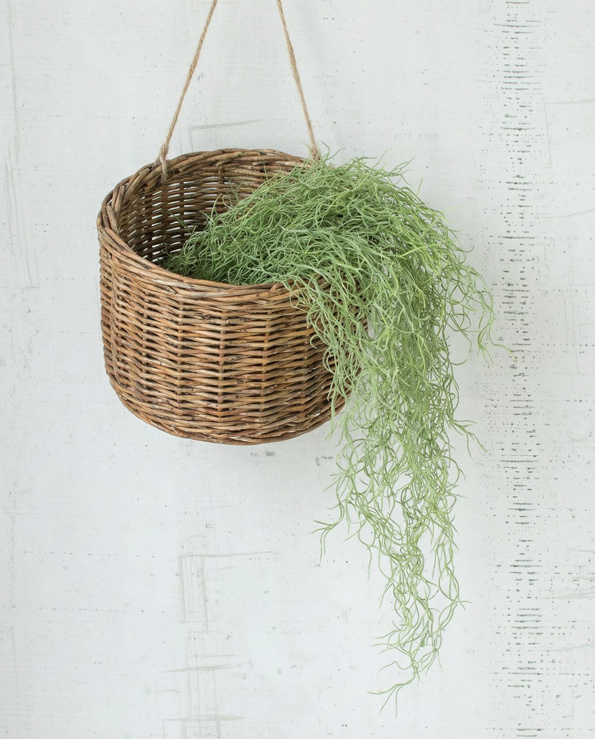 Artificial Green Hanging Moss Stem