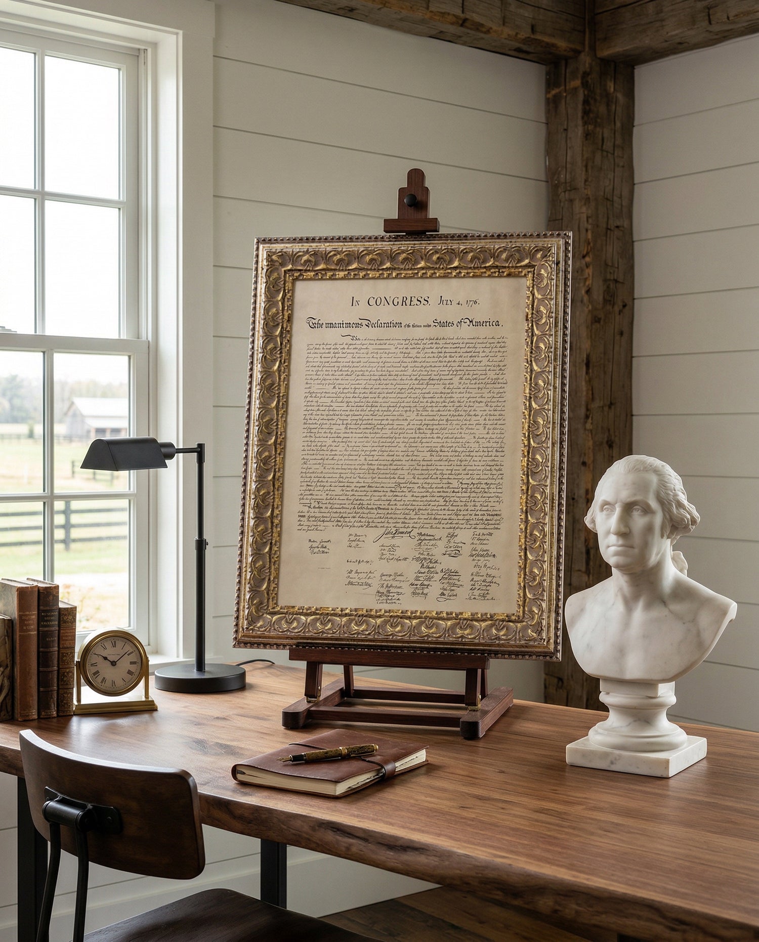 Framed Declaration of Independence Wall Art