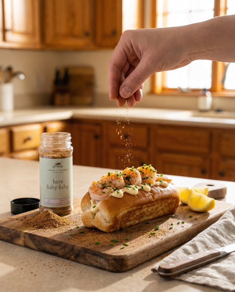 Here Fishy Fishy Seafood Seasoning | Finch + Fennel