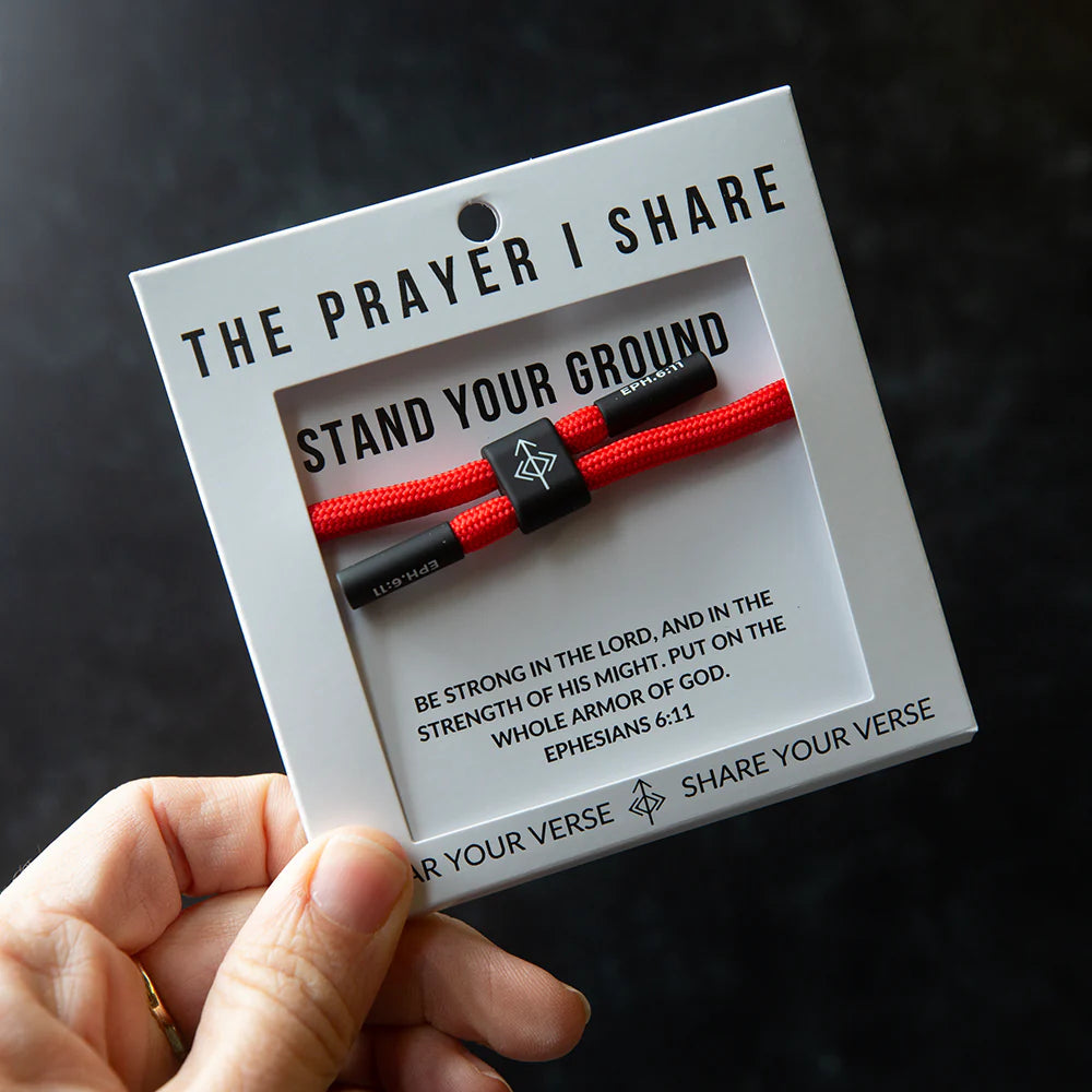 Stand Your Ground Bracelet | Prayer Share
