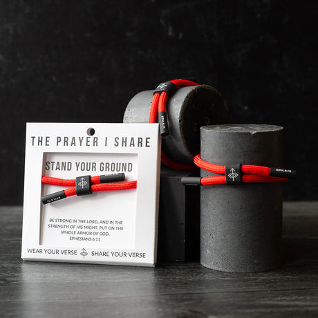 Stand Your Ground Bracelet | Prayer Share
