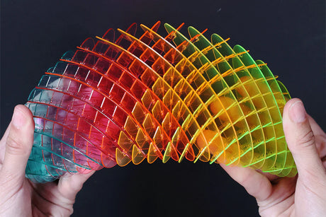 Morf Fidget Worm Rainbow Big Sensory Fidget Toy