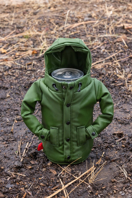 The Raincoat Insulated Can Cooler | Puffin Drinkwear