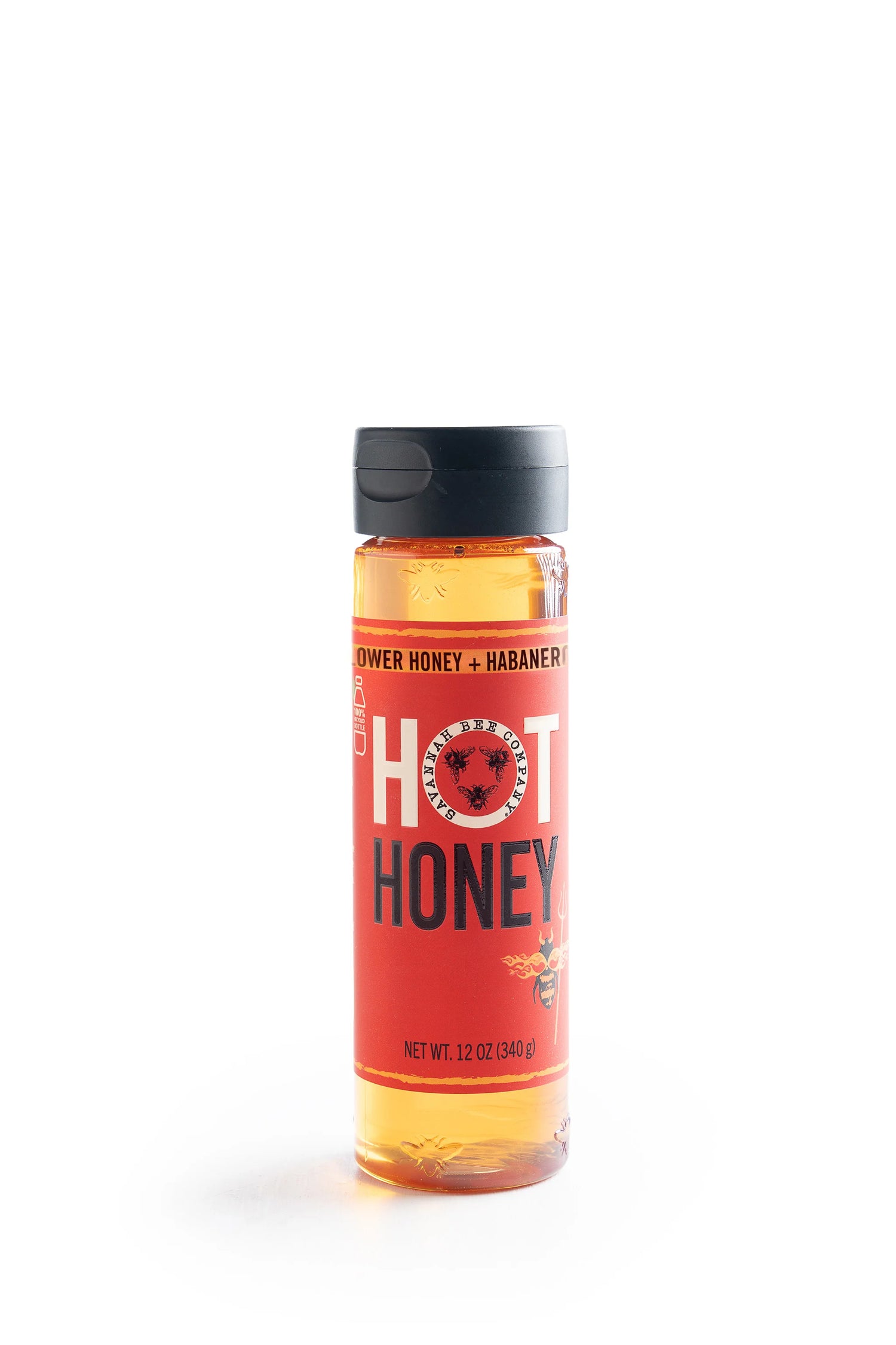 Hot Honey with Habanero Peppers | 12 oz
