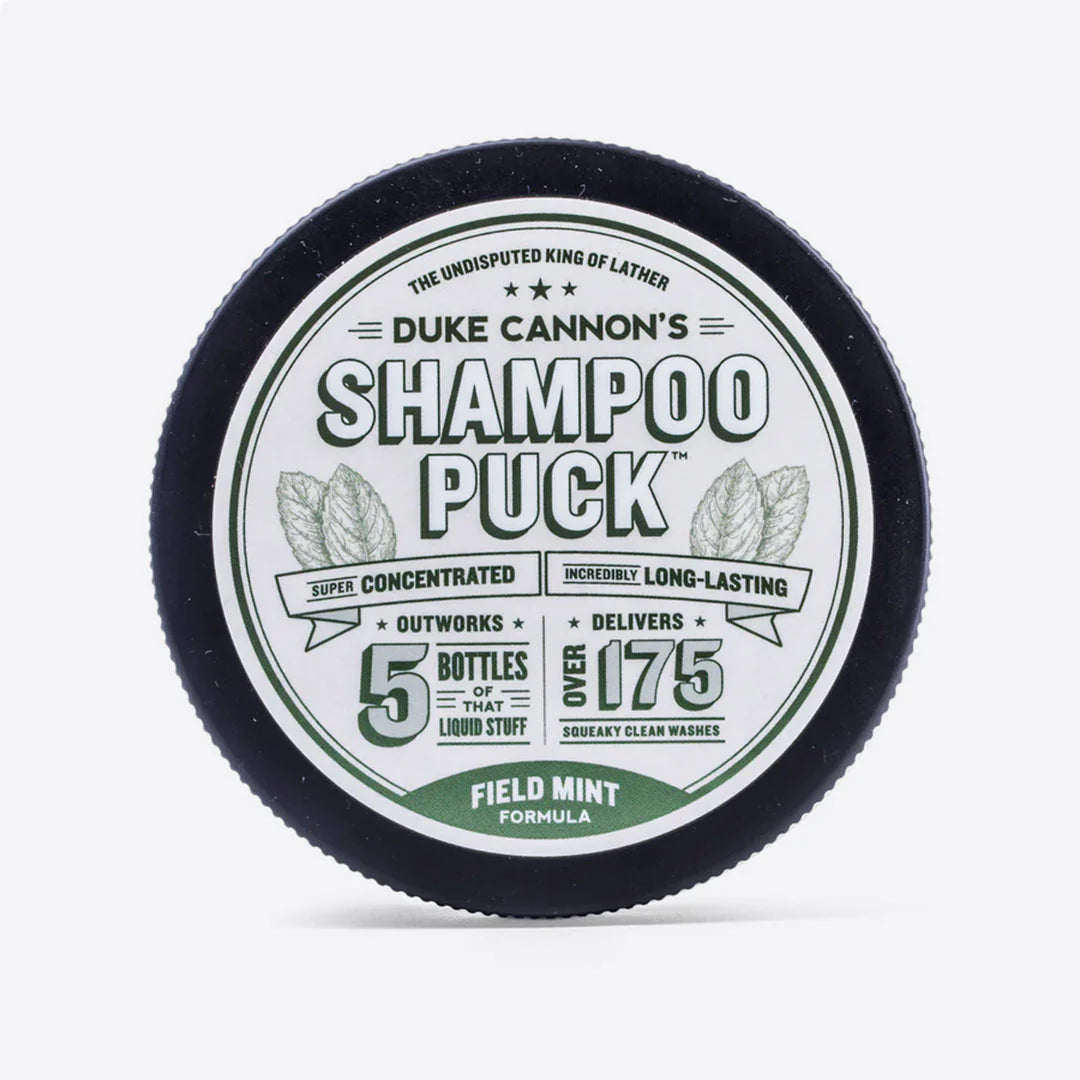 Field Mint- Solid Bar Shampoo Puck | Duke Cannon