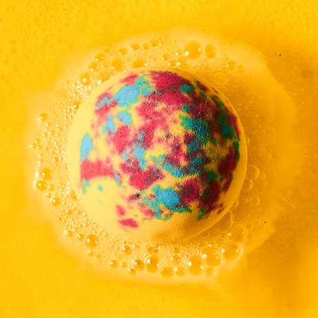Tie Dye Yellow Bath Bomb | Da Bomb