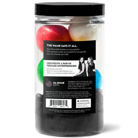 Amazeballs Mixed Fruit Bath Bomb Jar | Da Bomb