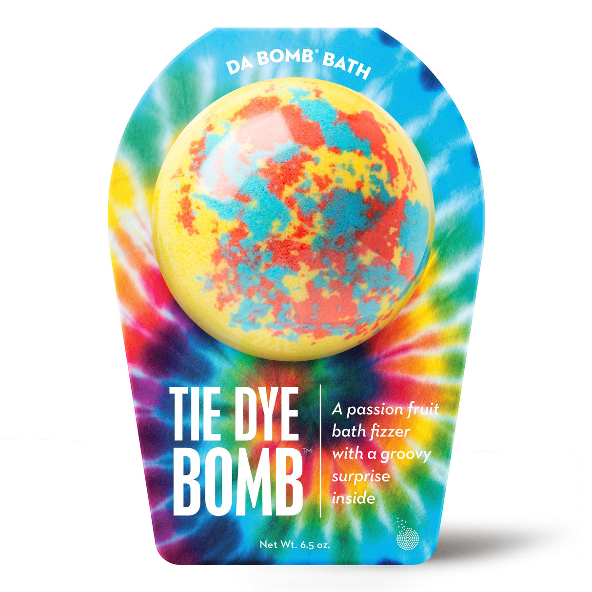 Tie Dye Yellow Bath Bomb | Da Bomb
