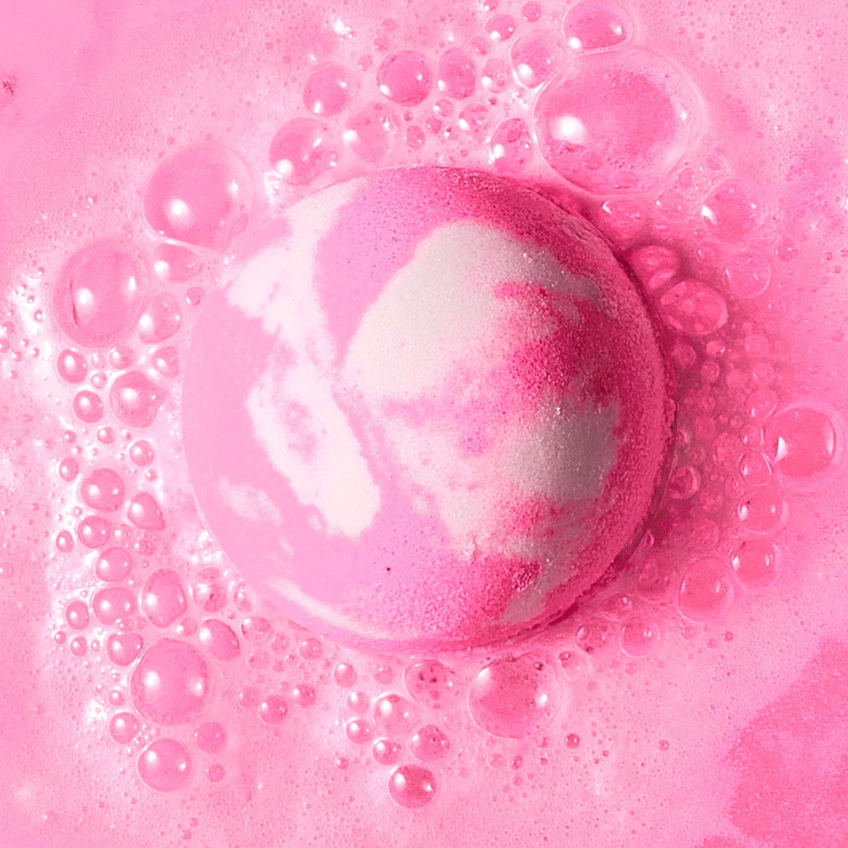 Barbie Pink Swirl Bath Bomb | Da Bomb