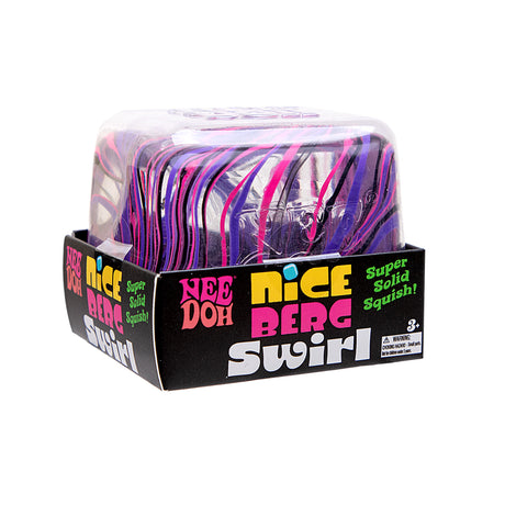 NeeDoh Nice Berg Swirl Sensory Cube