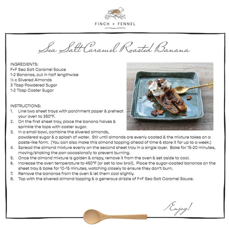 Sea Salt Caramel Sauce | Finch & Fennel