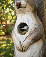 Squirrel Gord-O Wooden Birdhouse