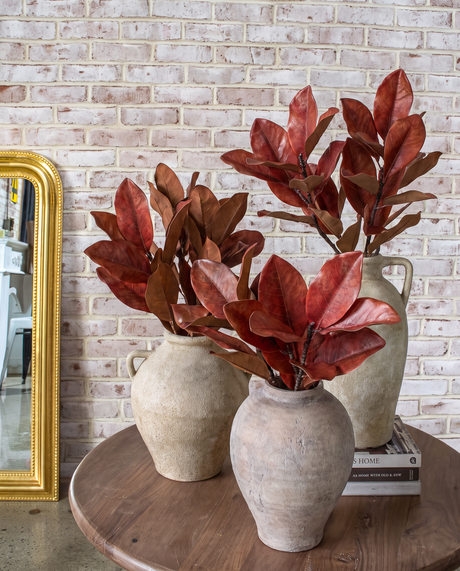 Faux Magnolia Leaf Stem