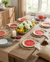 Watermelon Melamine Plate