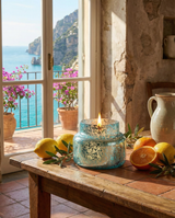 Aqua Opaline Volcano Signature Candle | Capri Blue