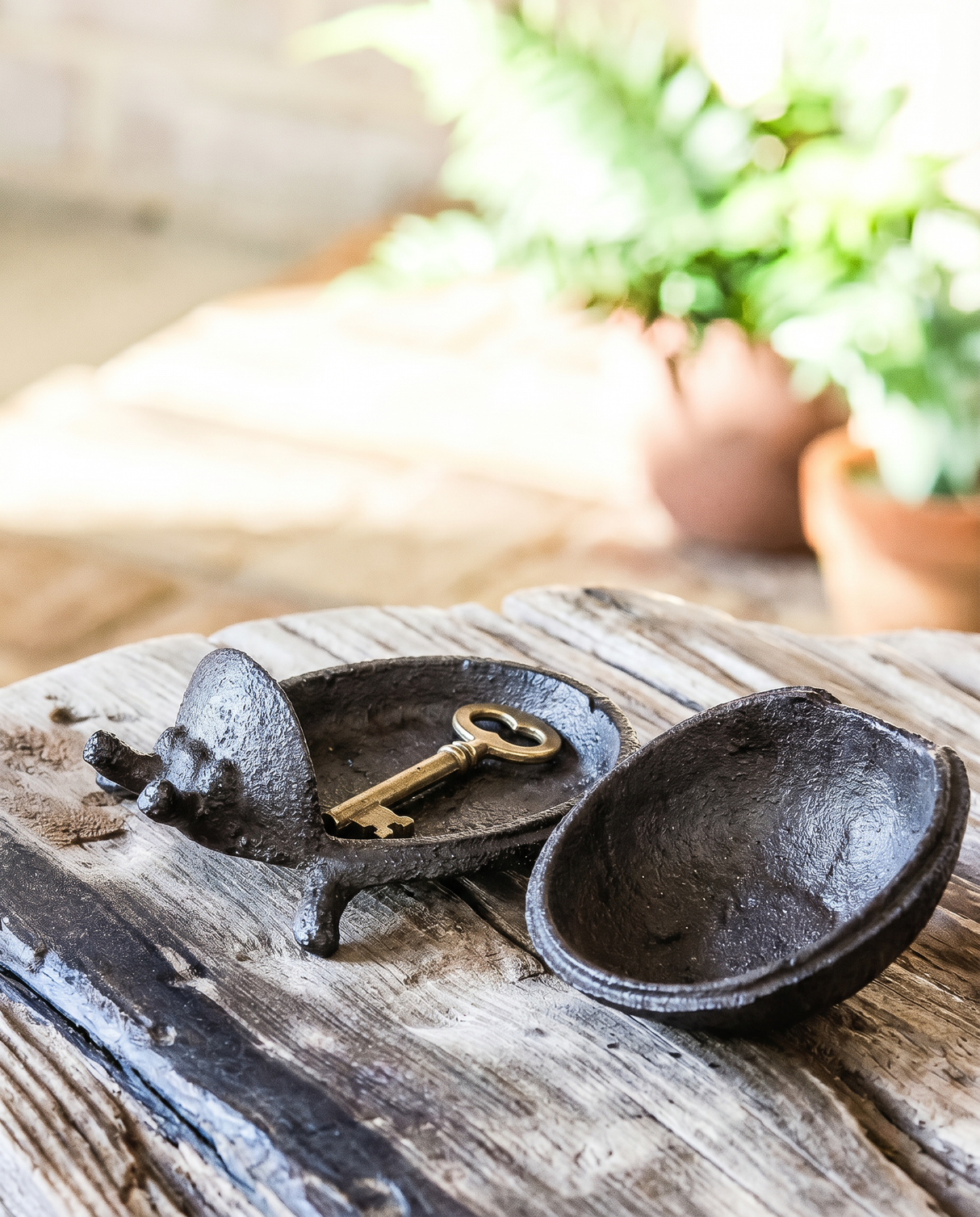 Cast Iron Ladybug Key Holder