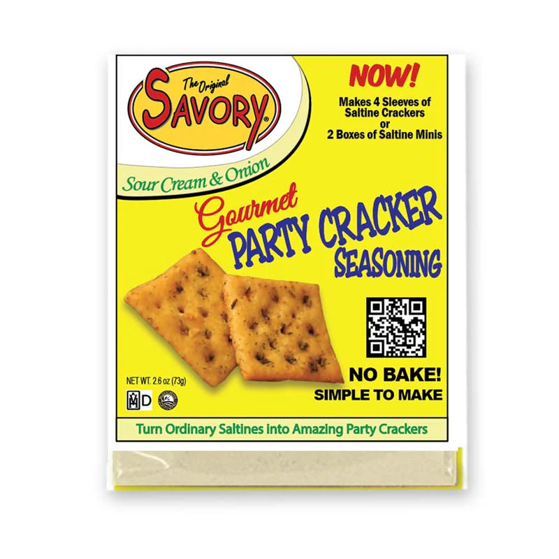 Savory Party Cracker Seasonings | 6 Flavors