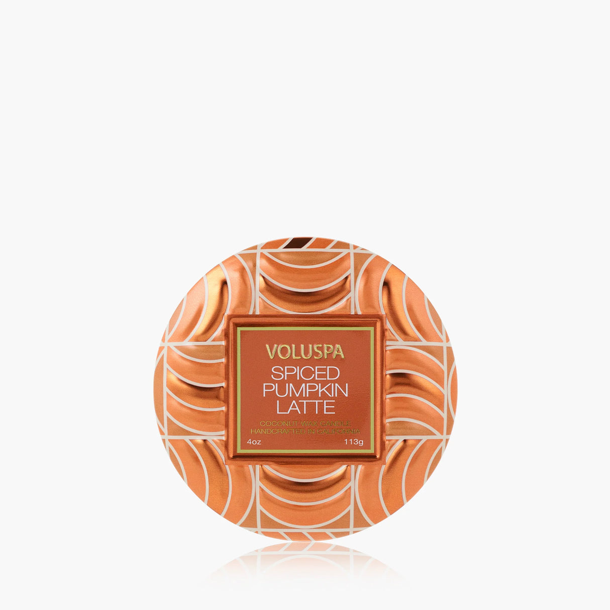 Spiced Pumpkin Latte Mini Tin Candle | Voluspa