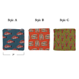 Sea Life Square Zip Food Pouch