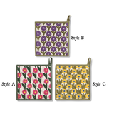 Floral Cotton Slub Pot Holder