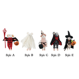 Handmade Wool Felt Halloween Costume Mouse
