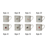 Animal & Fruit Mini Embossed Ceramic Mug