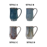 20 oz. Reactive Glaze Stoneware Mugs