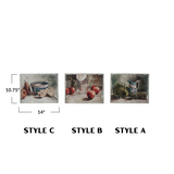 Fabric Canvas Still Life Kitchen Wall Décor | 3 Styles