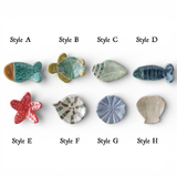 Iridescent Sea Life Ceramic Trinket Dish
