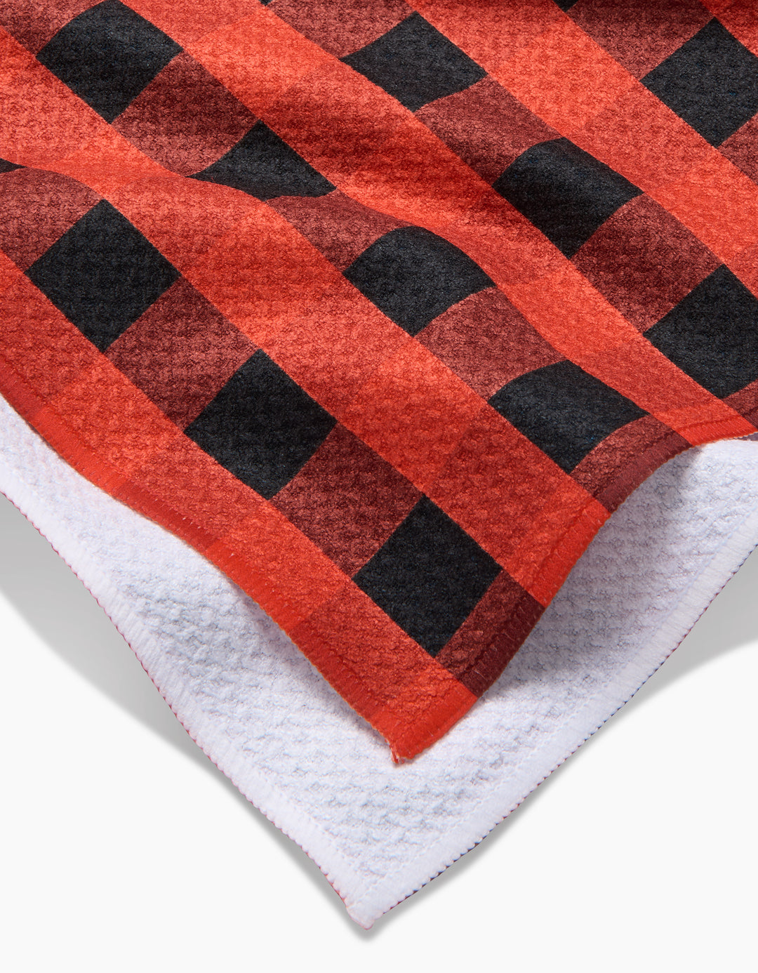 Burnt Ember Geometry Tea Towel