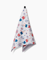 Ice Cream Celebration Geometry Tea Towel