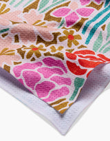 Janae Floral Geometry Tea Towel