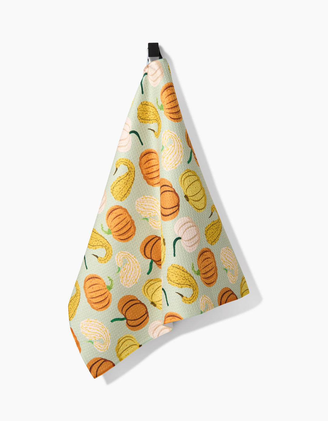 Pumpkins & Gourds Geometry Tea Towel