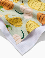 Pumpkins & Gourds Geometry Tea Towel